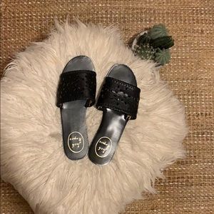 Jack Rogers- Black Mules